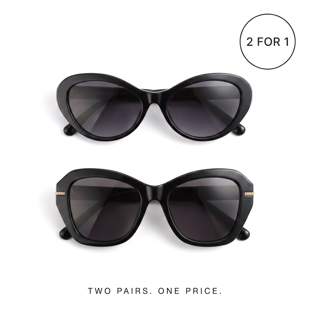 2 Pairs for the Price of 1 — CH Cat Eye + CH Vogue