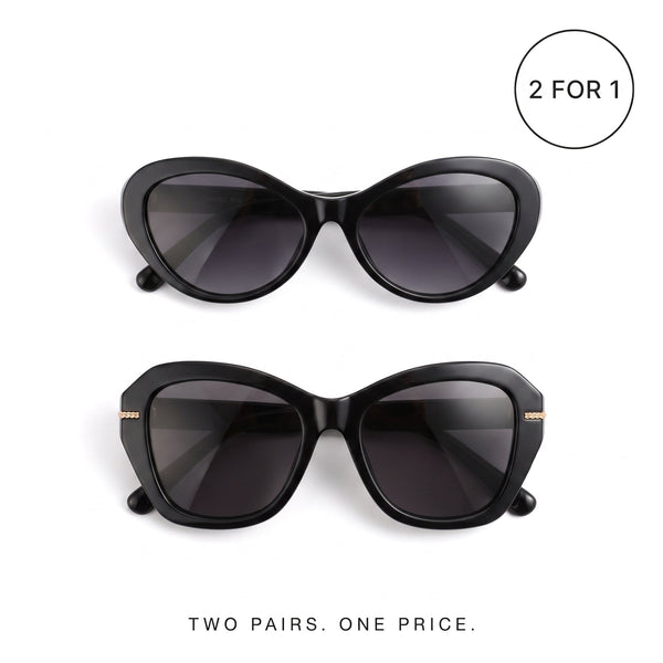 2 Pairs for the Price of 1 — CH Cat Eye + CH Vogue