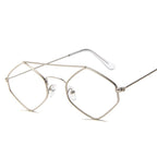 Elegant Metal Sunglasses for Women