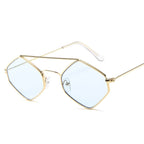 Elegant Metal Sunglasses for Women