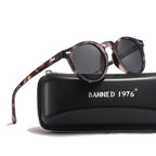 Vintage Style Polarized Round Sunglasses for Women